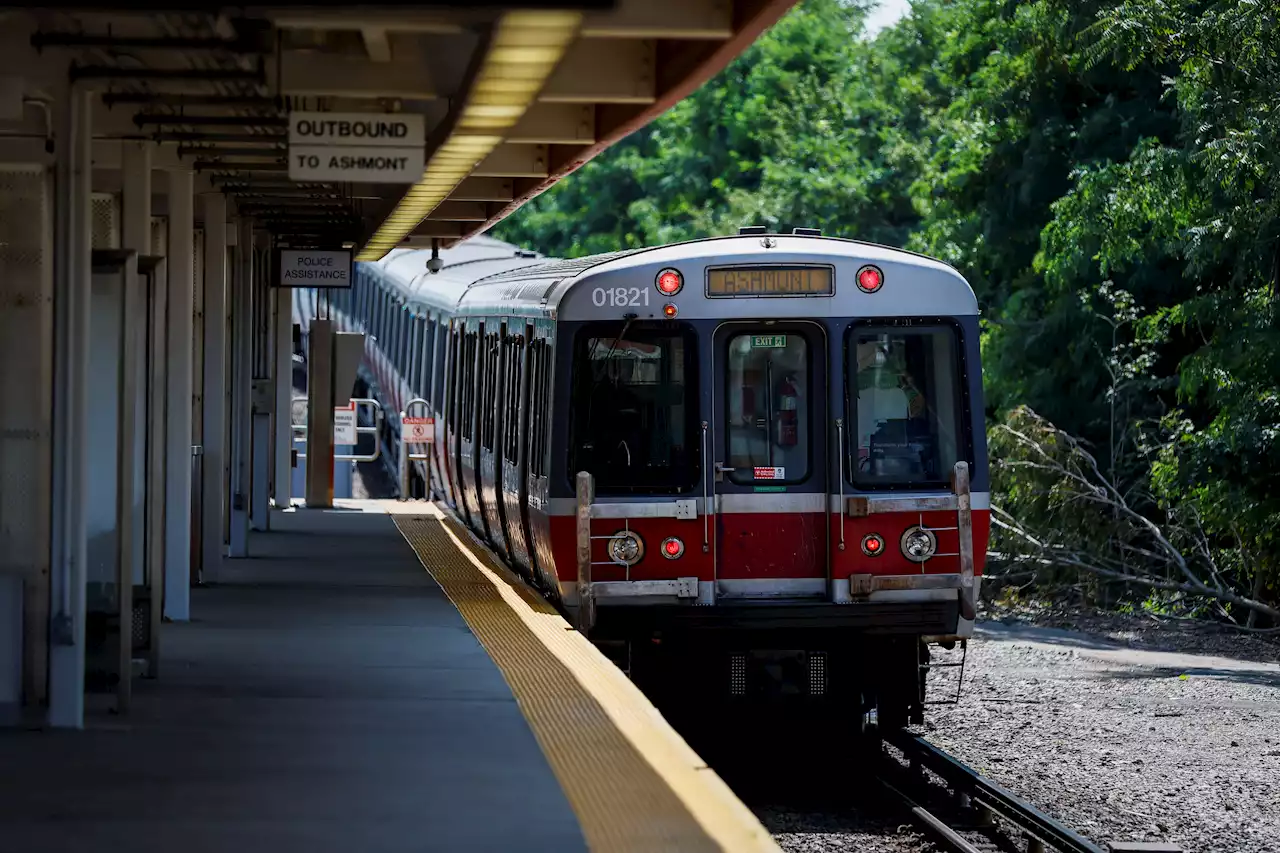 MBTA announces new Red Line weekend closures in October