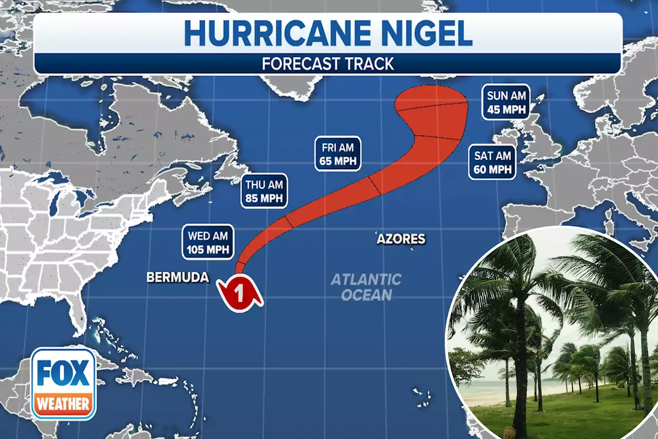 Hurricane Nigel still strengthening as forecasters watch area off southeast coast for possible development