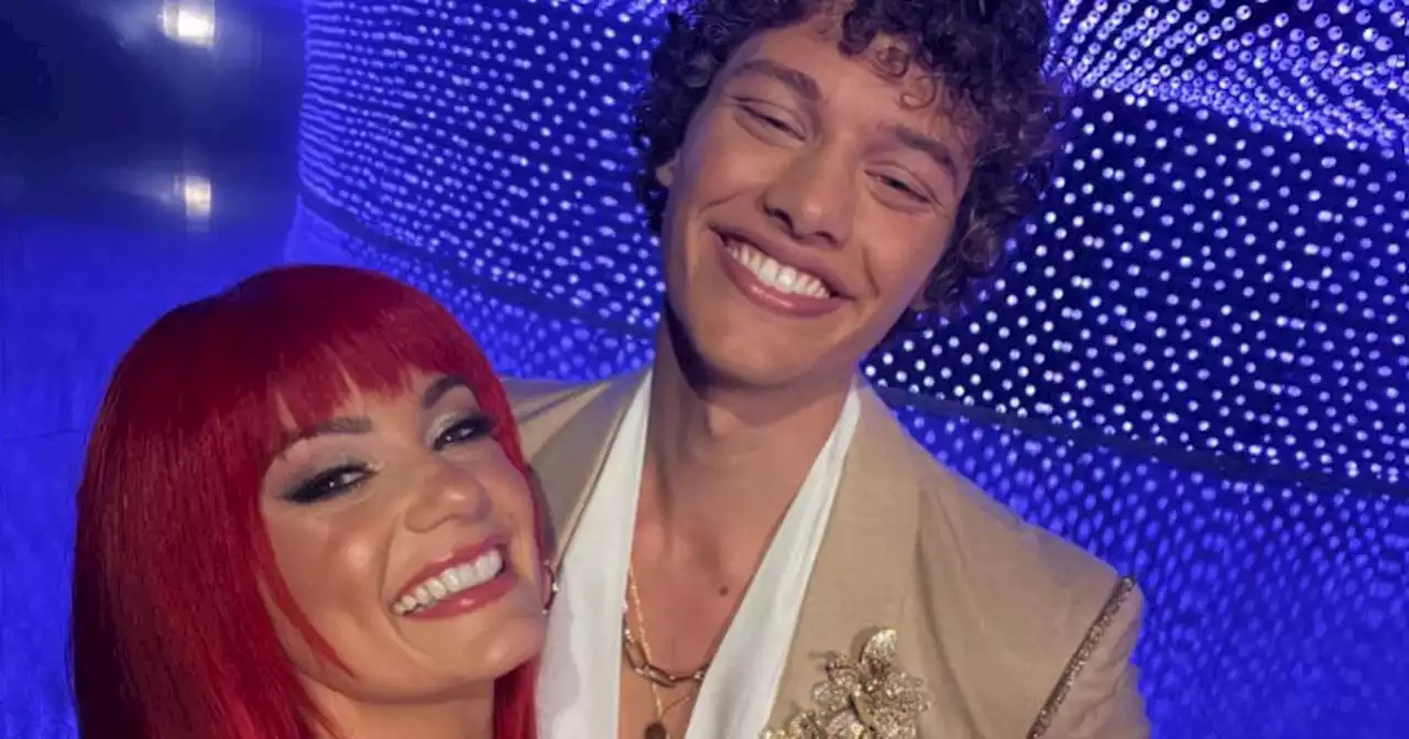 Strictly's Bobby Brazier rehearses for show in BTS video with Dianne Buswell