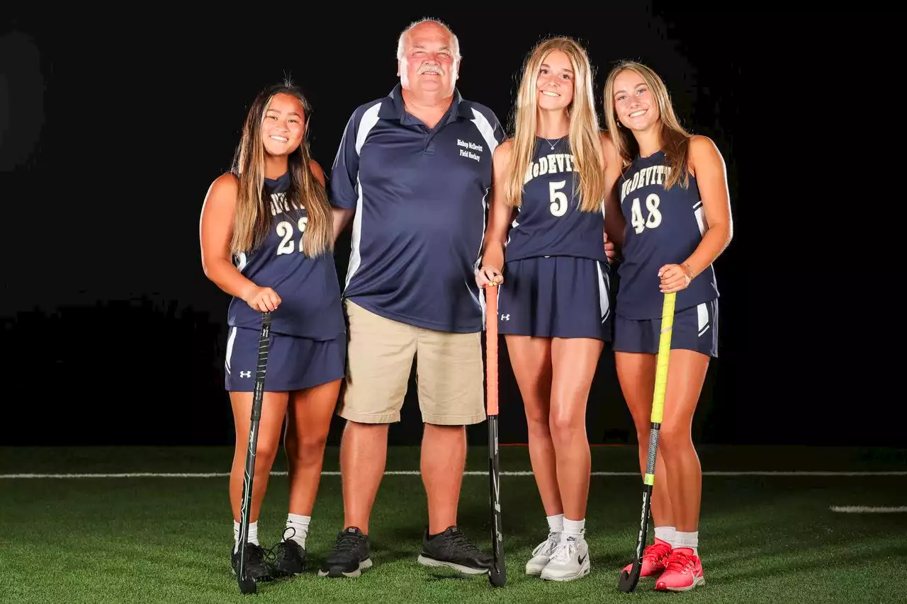 Ev Morris, Makenna Sanders, Astrid Comp lead Bishop McDevitt field hockey past Milton Hershey