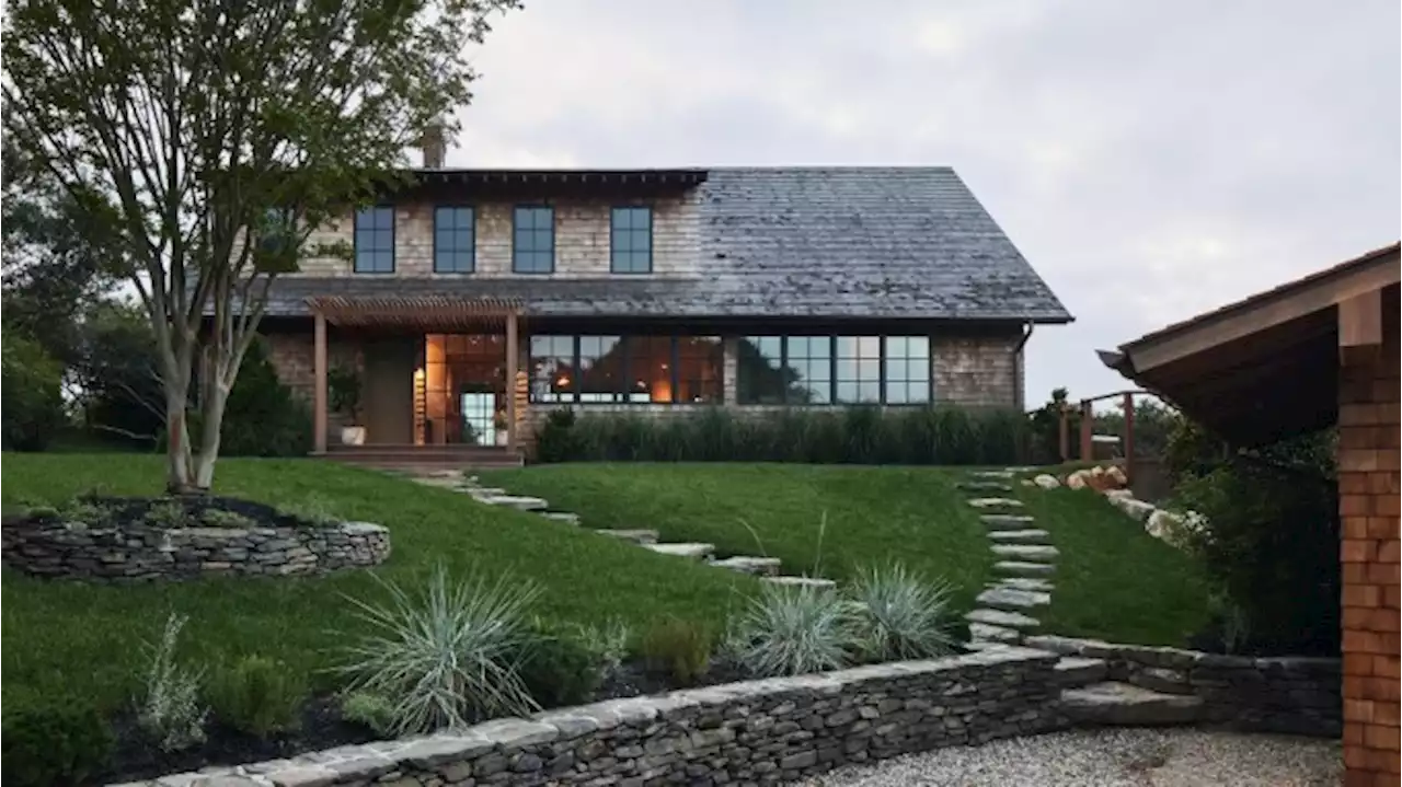 This $12 Million Blufftop Home in the Hamptons is the Epitome of Coastal Chic Design