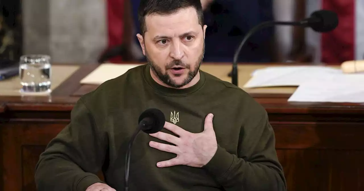 Political divide emerges on Ukraine aid package as Zelenskyy heads to Washington