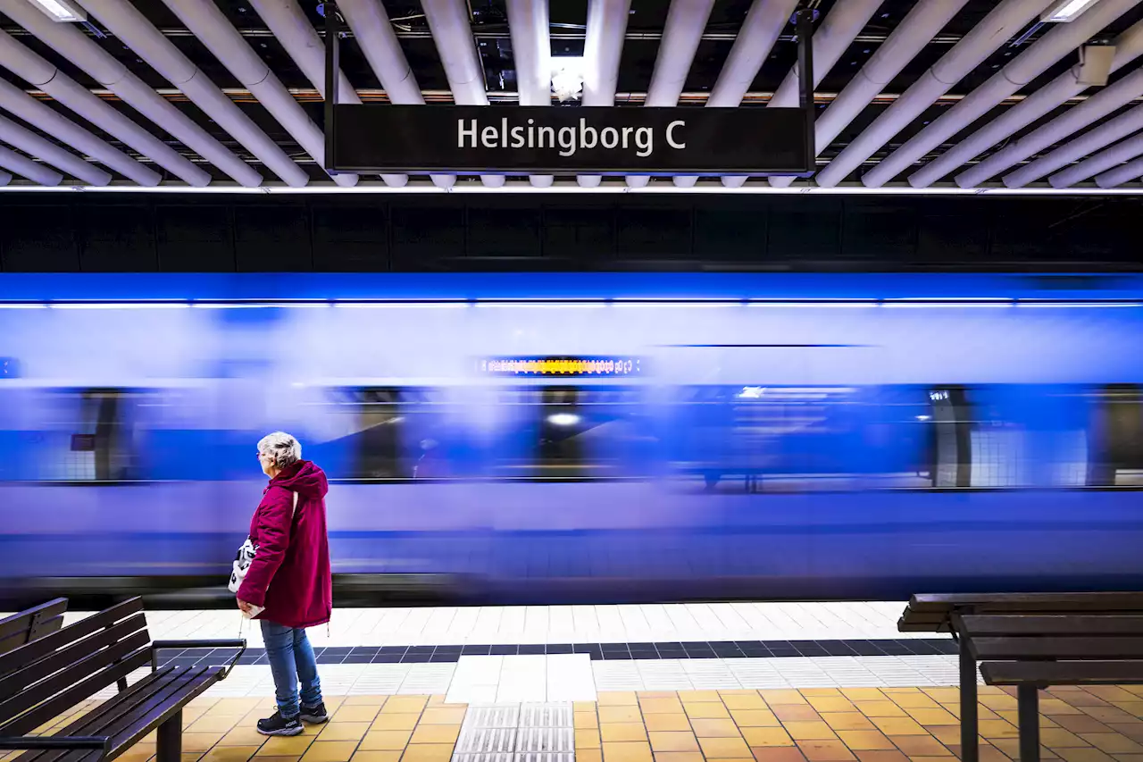 Stopp mellan Eslöv och Helsingborg