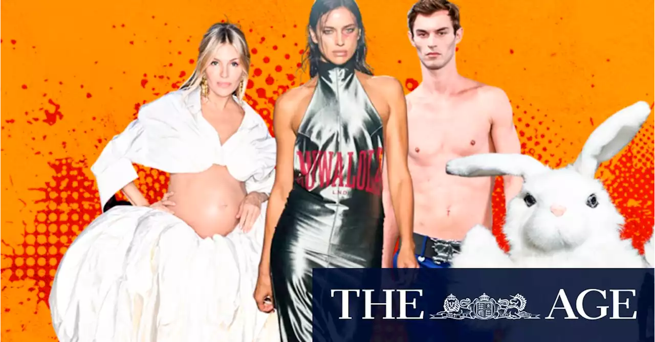 Robot rabbits, black eyes and criminals: It’s fashion, darling