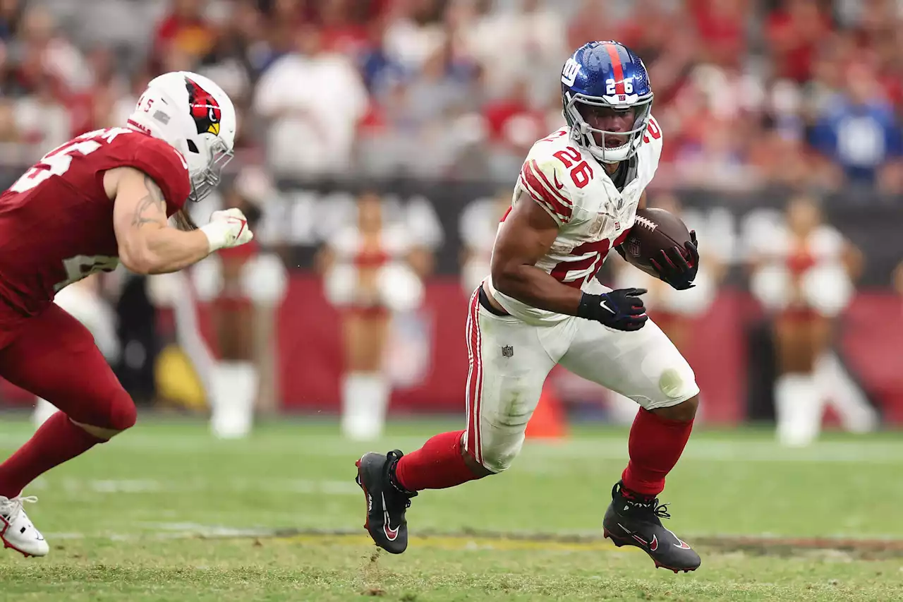 Giants' Barkley not ruled out yet vs. 49ers