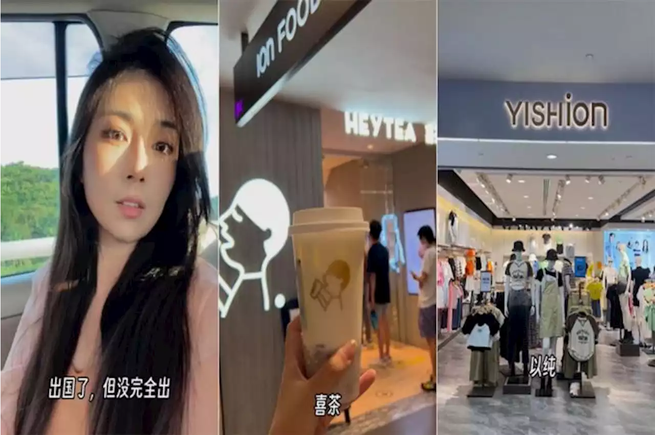 Woman from China says S'pore 'feels like home' given the number of Chinese brands here