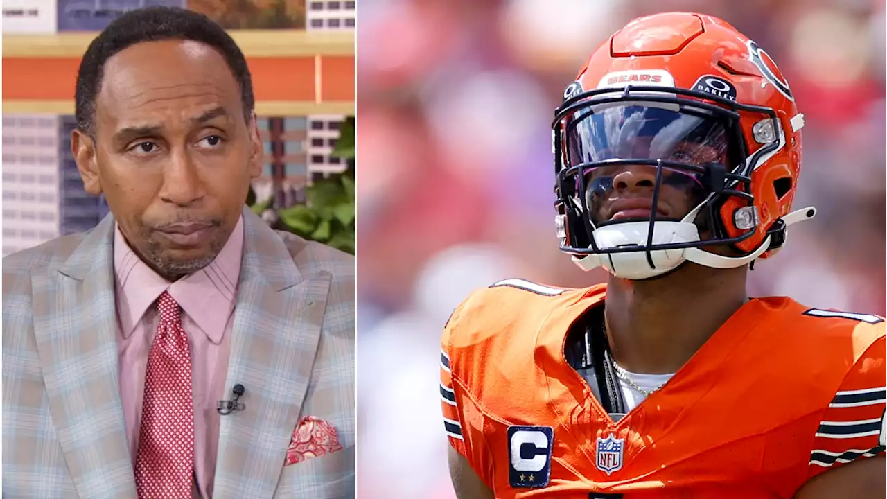 Stephen A.: The Bears are impeding Justin Fields' growth