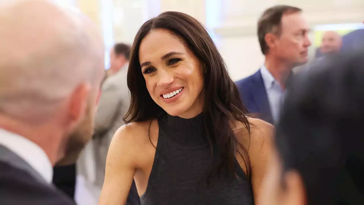 Meghan Markle Grabs Coffee (For a Cause) Before Leaving Germany