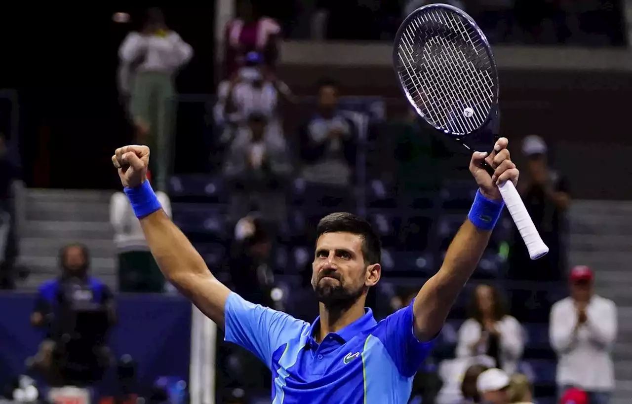 Djokovic remonte deux sets pour se hisser en 8es de finale de l’US Open