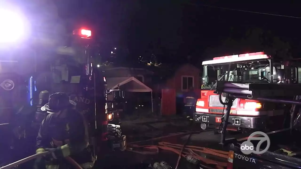 Person breaks into Oakland home and sets it on fire, police say