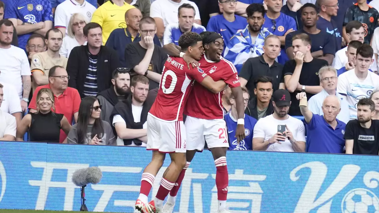 Elanga goal gives Nottingham Forest away win at big-spending Chelsea in EPL