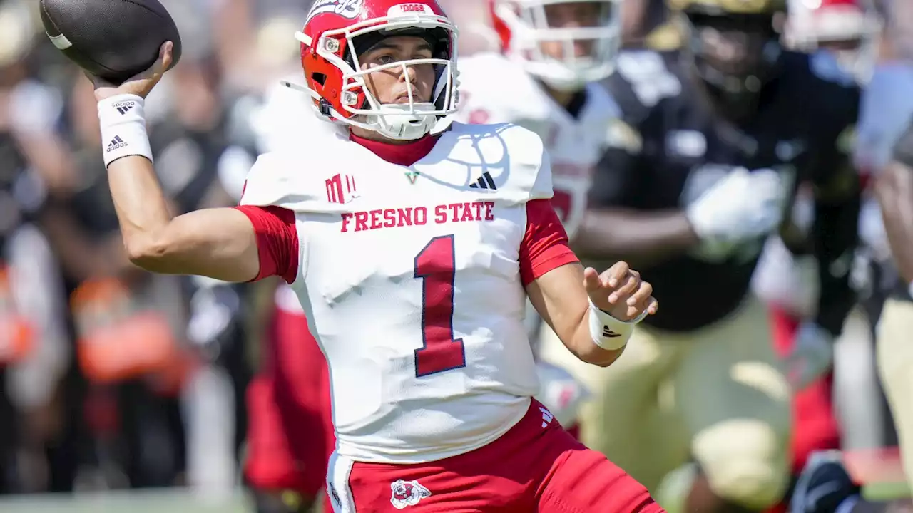 Mikey Keene celebrates Fresno State debut with 4 TD passes in 39-35 win over Purdue