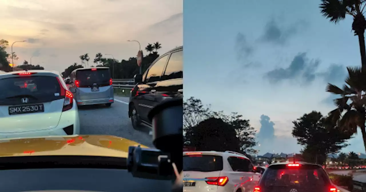 'Soul destroying': Man shows day turn to night as he spends over 9 hours crossing Tuas Second Link