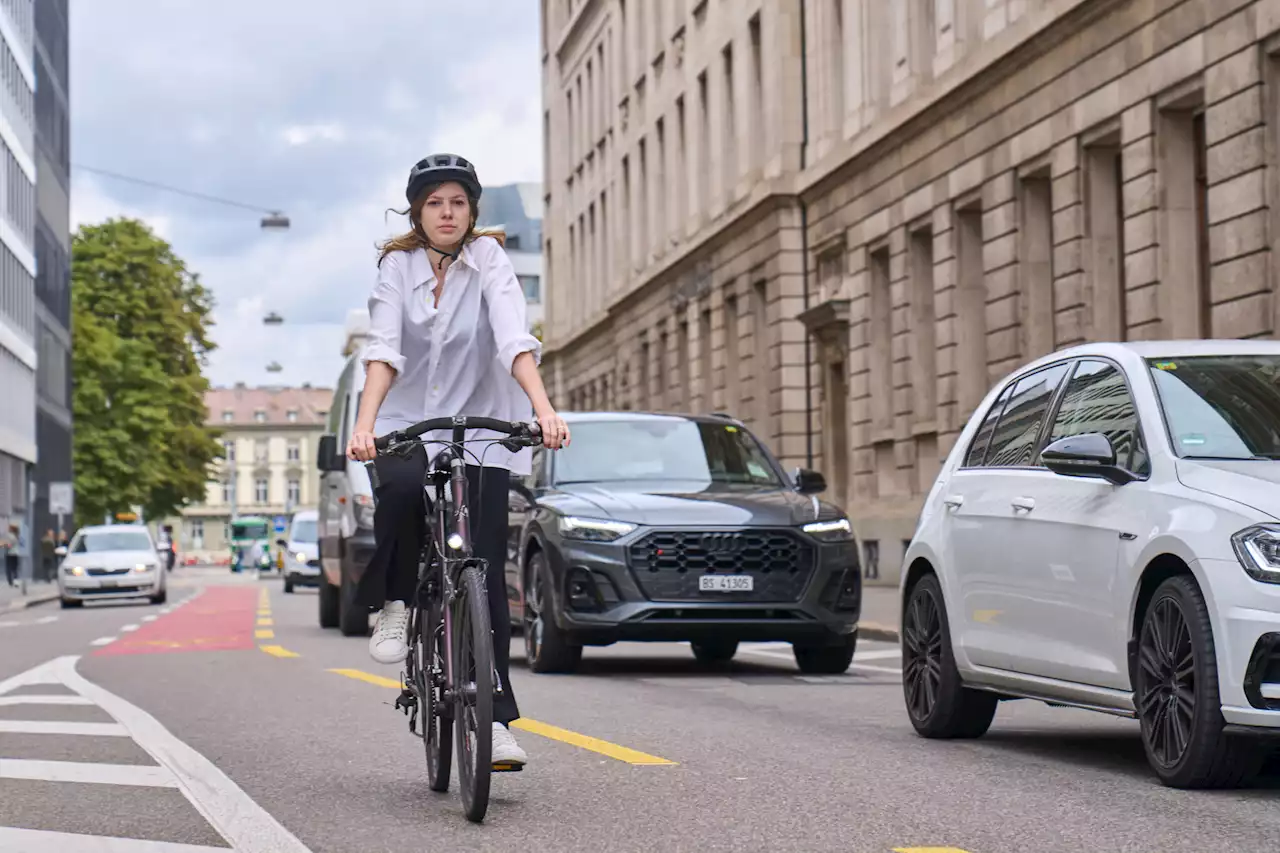 Angst vor dem Velofahren in Basel – «Hier würde ich nicht allein durchfahren»