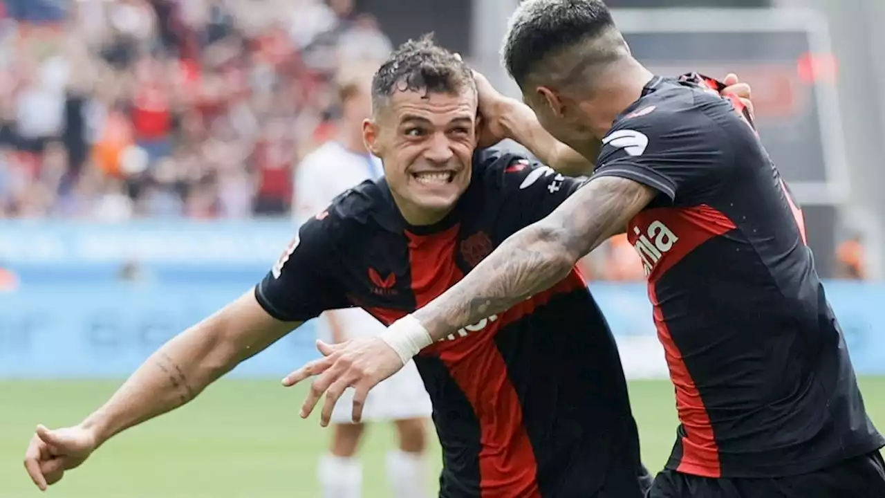 Xhaka mit Leverkusen weiter makellos