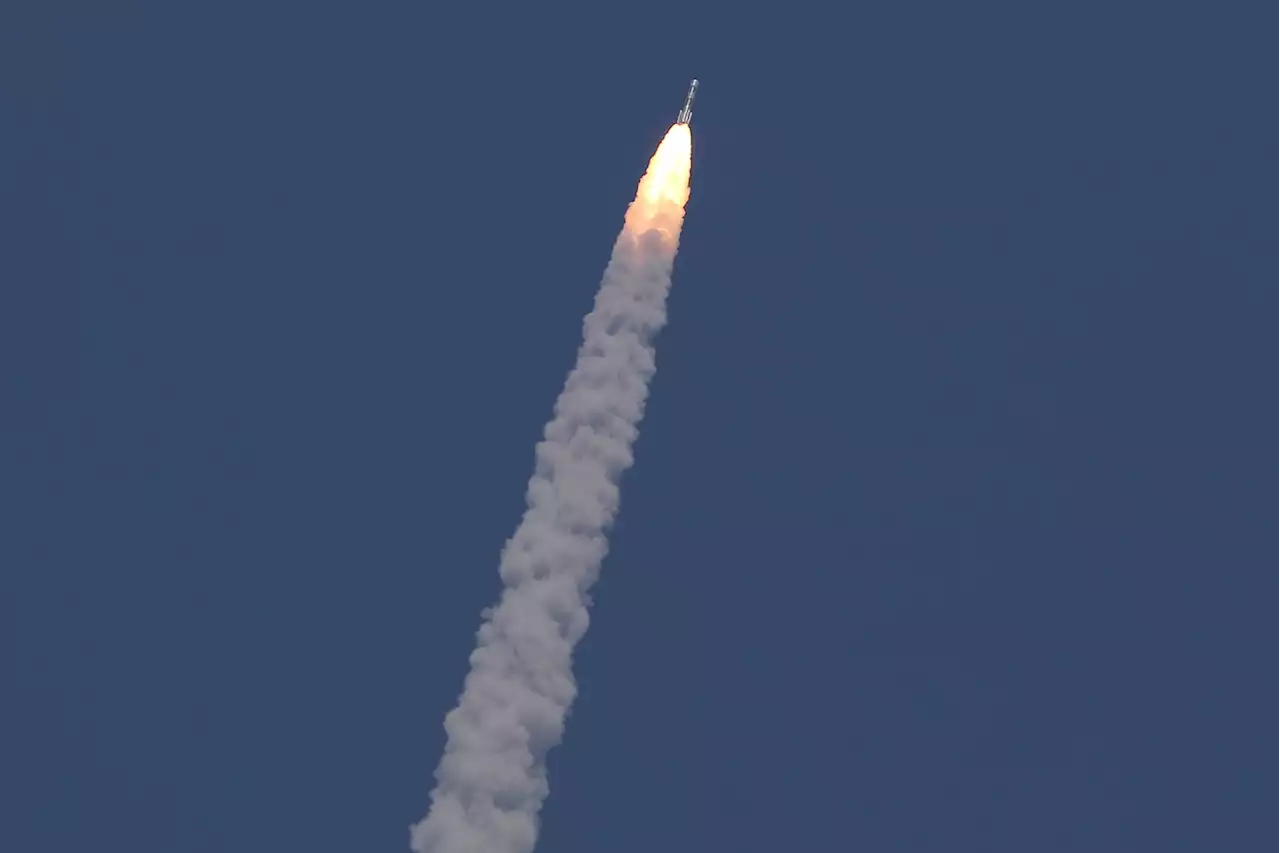 India launches a spacecraft to study the sun after successful landing near the moon's south pole | ASHOK SHARMA and AIJAZ HUSSAIN / The Associated Press