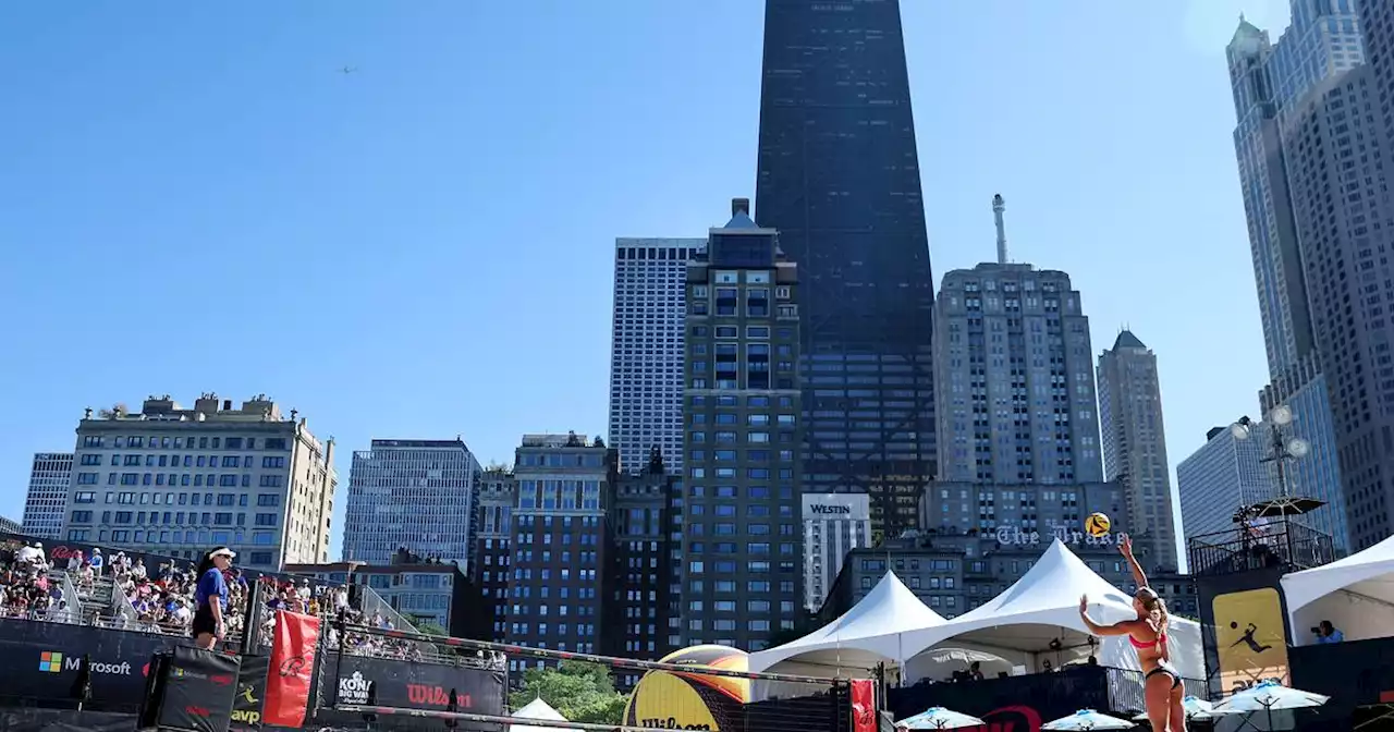 Photos: Beach volleyball takes over Oak Street Beach for the AVP Chicago Classic