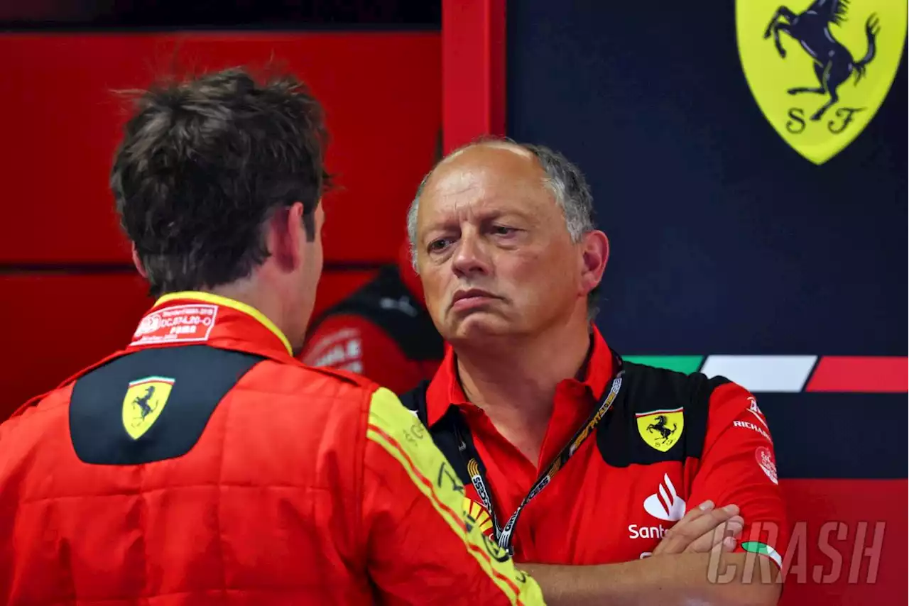 Leclerc & Vasseur offer differing views on Ferrari’s slipstream strategy