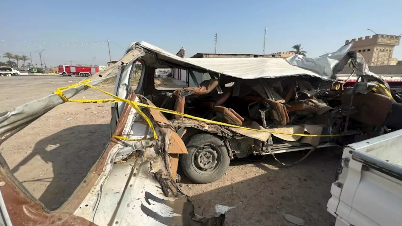 18 people have been killed in Iraq after a bus carrying Shiite pilgrims to Karbala overturned