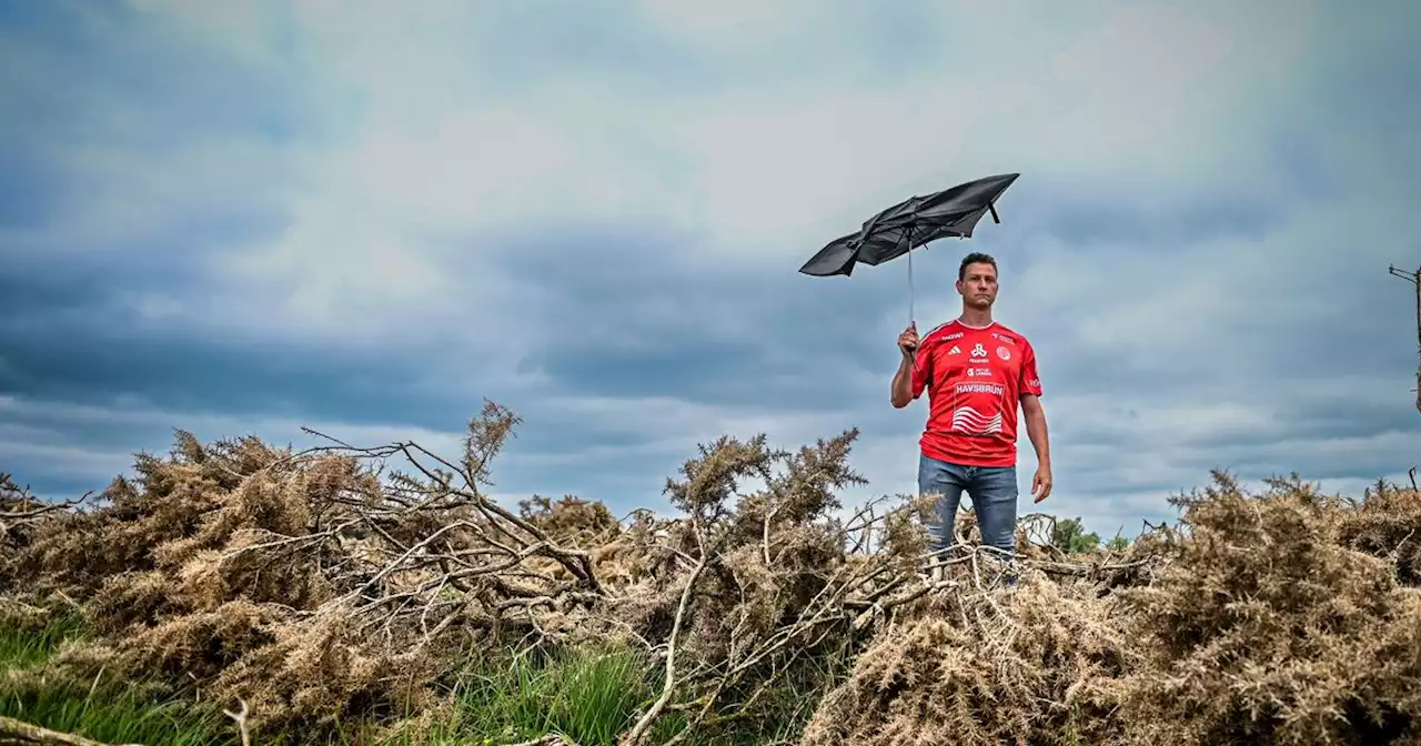 Lanarkshire man celebrates mindfulness and positive action with joyful release