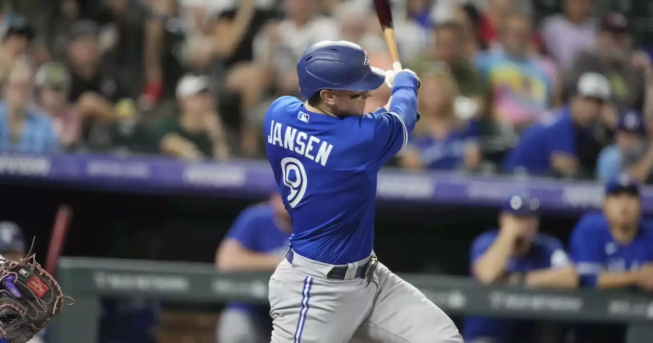 Toronto catcher Danny Jansen fractures finger in the Blue Jays' 13-9 win over the Rockies