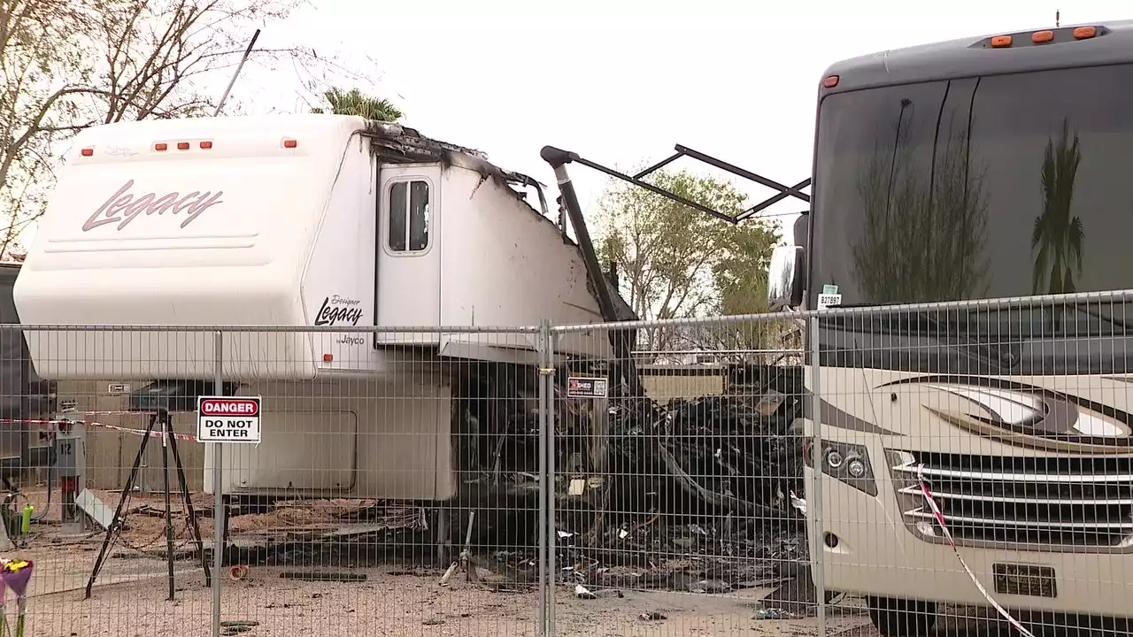 Mesa veteran mourns following deadly mobile home fire