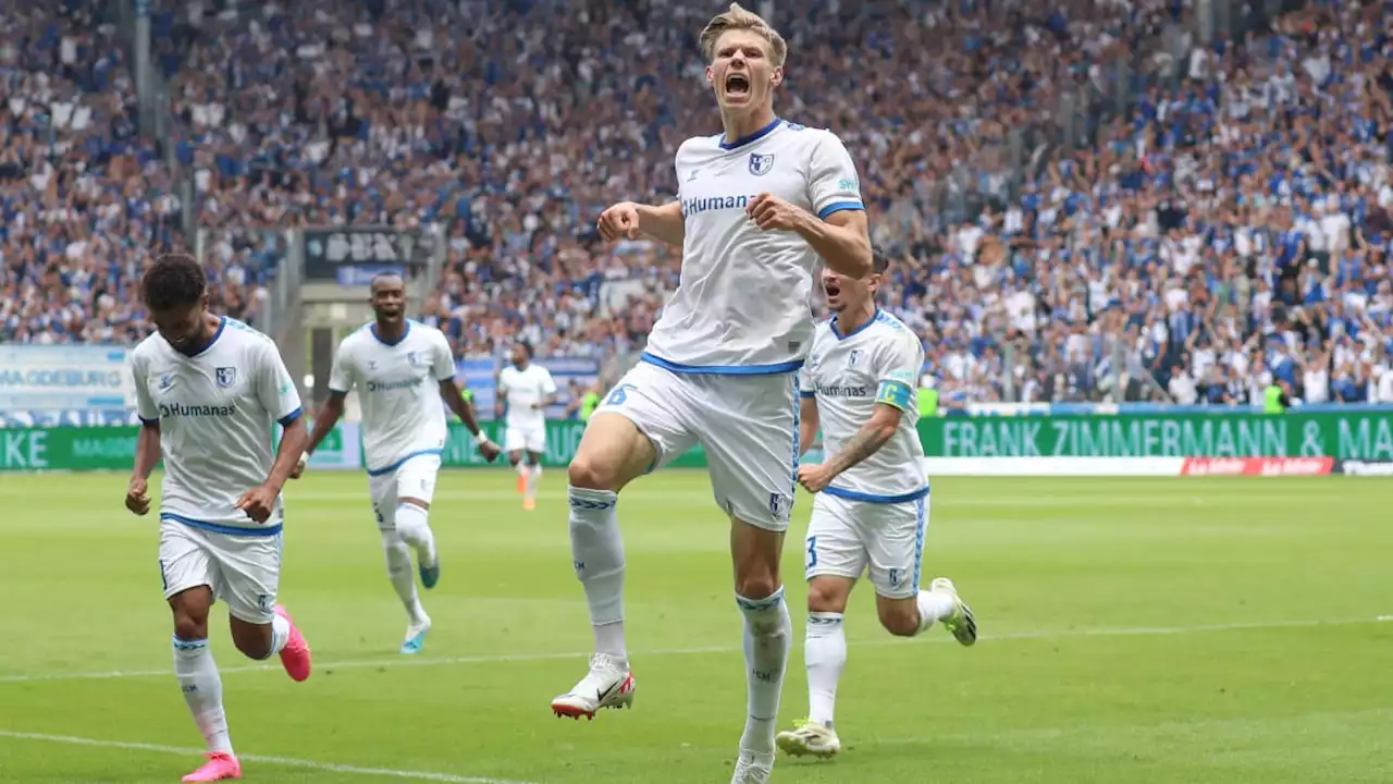 Ein Traumtor und viele Geschenke: Magdeburg schlägt Hertha dramatisch 6:4