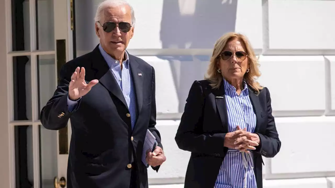 Idalia: Biden stops in Florida with first lady to survey damage days after hurricane made landfall