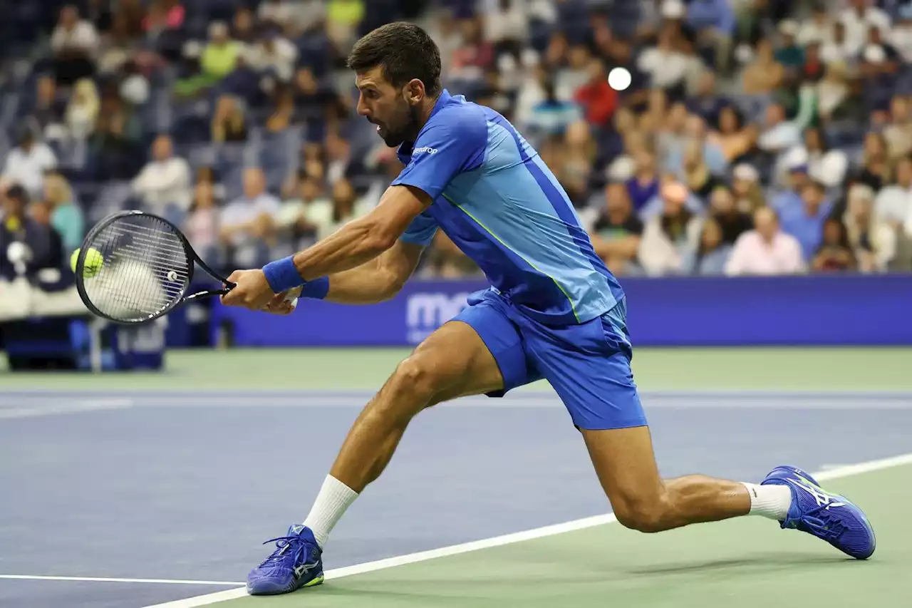 US Open: Djokovic remonte deux sets pour passer en 8es de finale