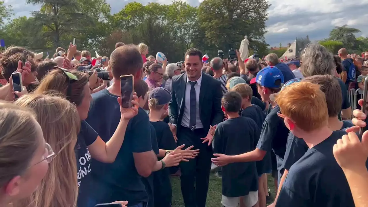 Rugby : bain de foule pour les Bleus à quelques jours de la coupe du monde