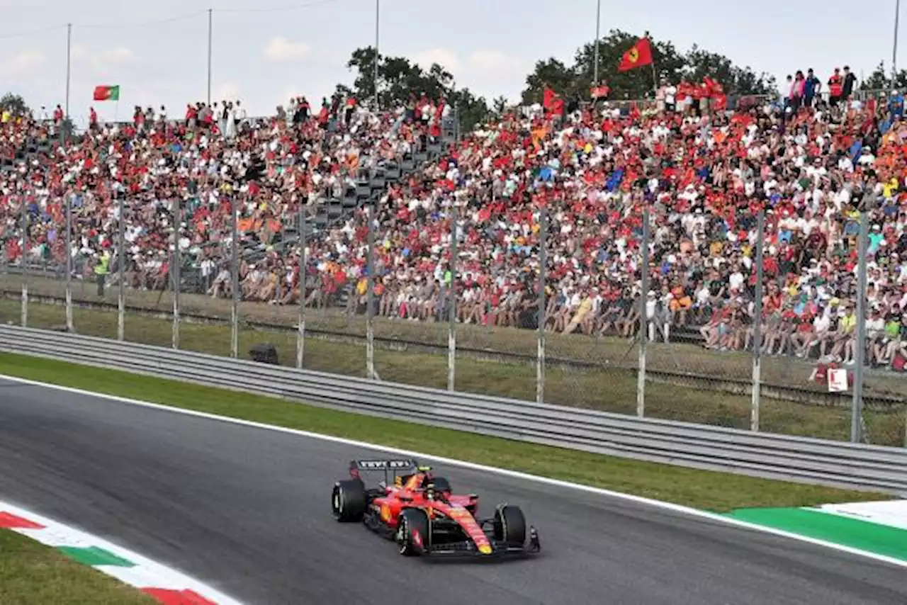 Sainz (Ferrari) signe la pole à Monza devant Verstappen (Red Bull) et son coéquipier Leclerc