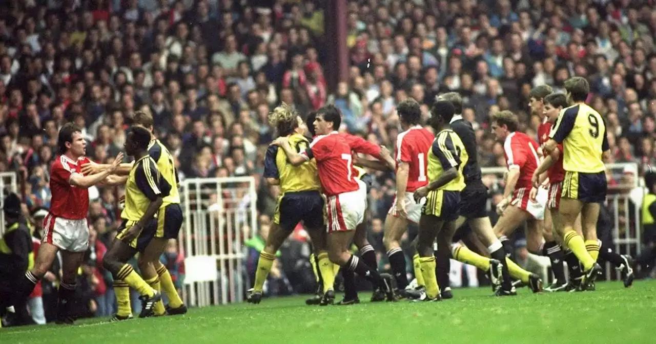 The 20-man brawl that sparked Man Utd vs Arsenal rivalry