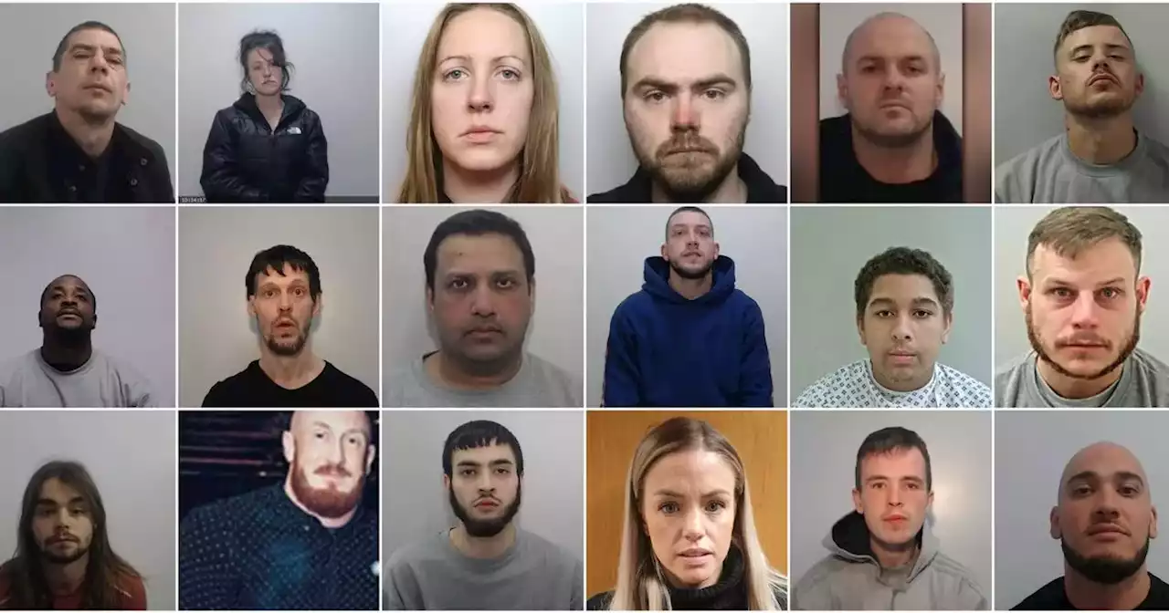 The criminals locked up in Greater Manchester in August