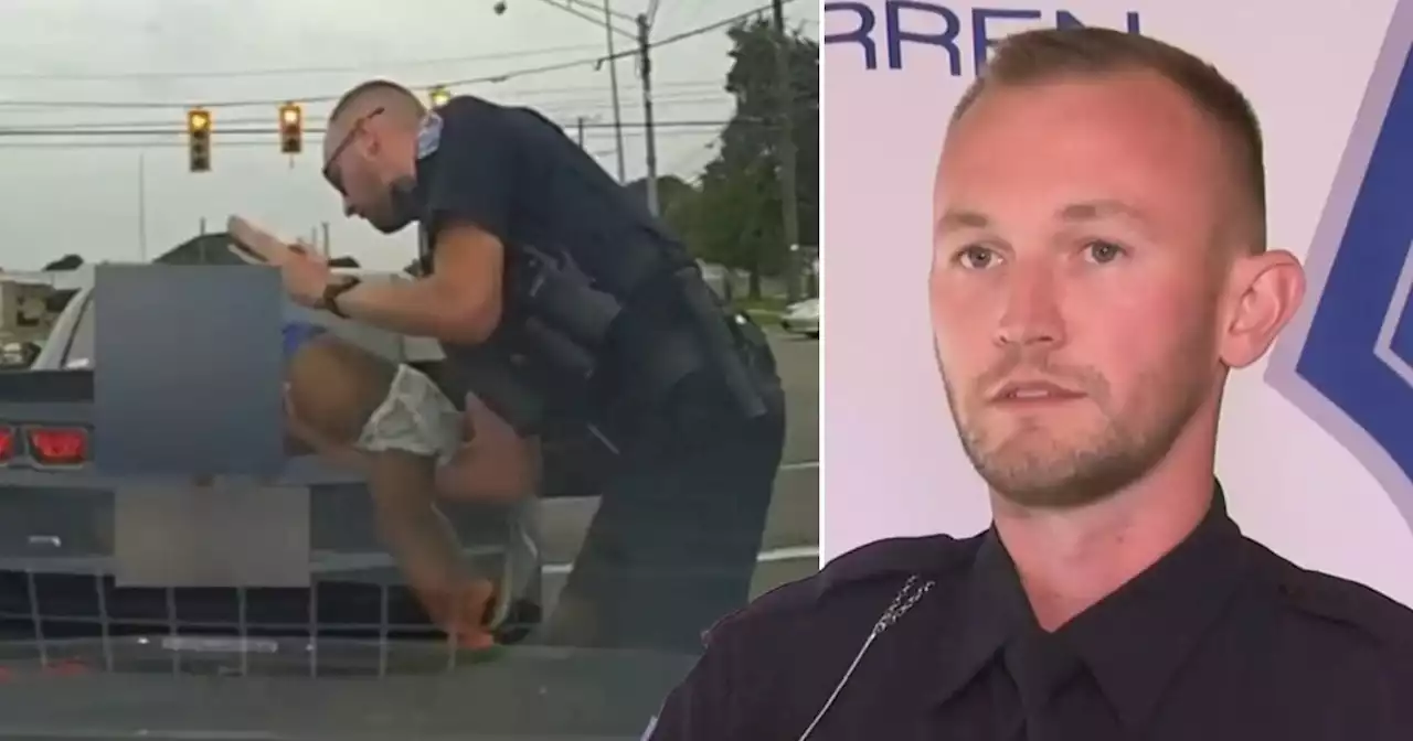 Hero police officer resuscitates baby boy in the middle of the road