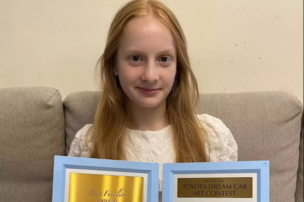 11-year-old from Watford wins global art award