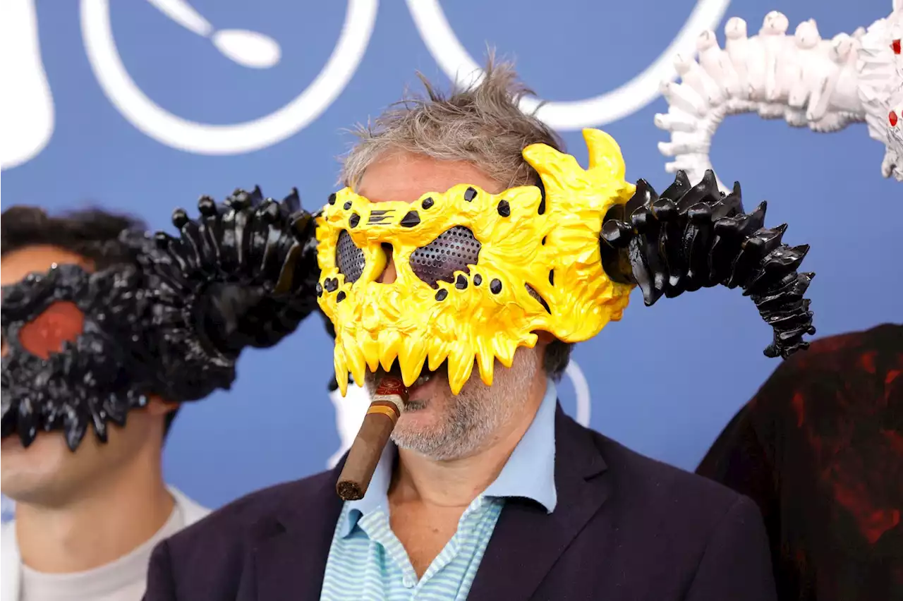 Harmony Korine, in a Demon Mask, Defends AI in Venice