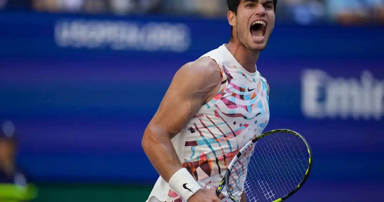 La sonrisa y juego de Alcaraz iluminan el US Open