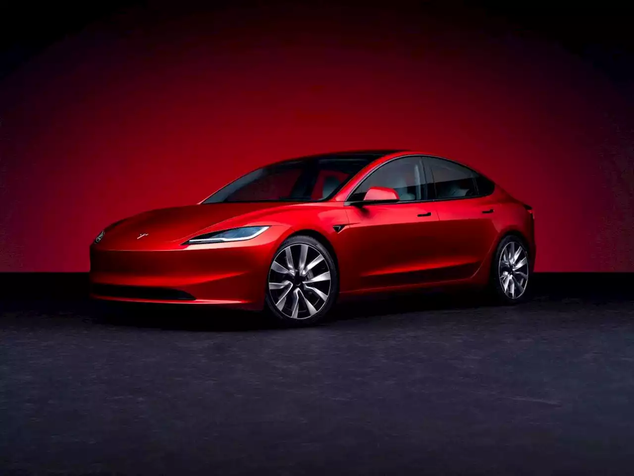 Updated Tesla Model 3 revealed with longer range and new look