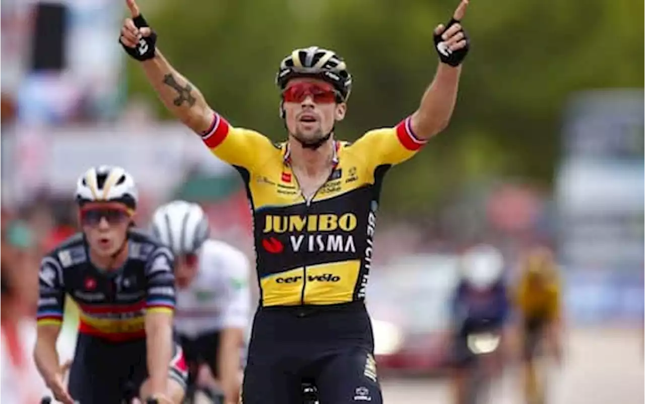 Vuelta, tappa a Roglic. Kuss nuovo leader