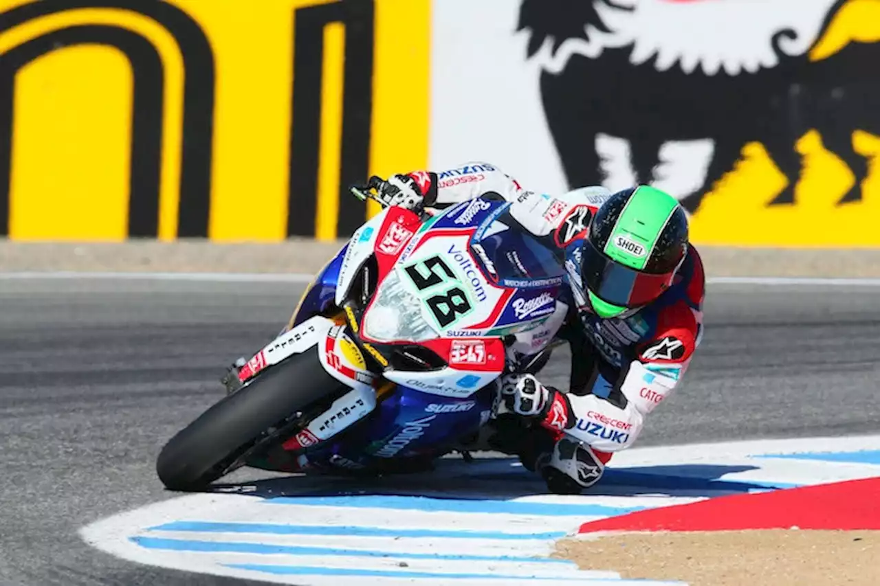 Suzuki in Laguna Seca: Das Podium in Reichweite