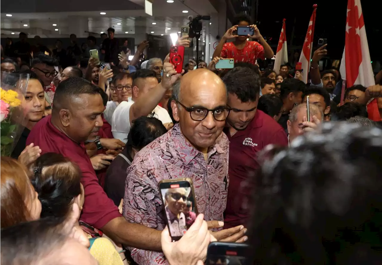 New Singapore President Tharman rises above the fray despite a politically charged election