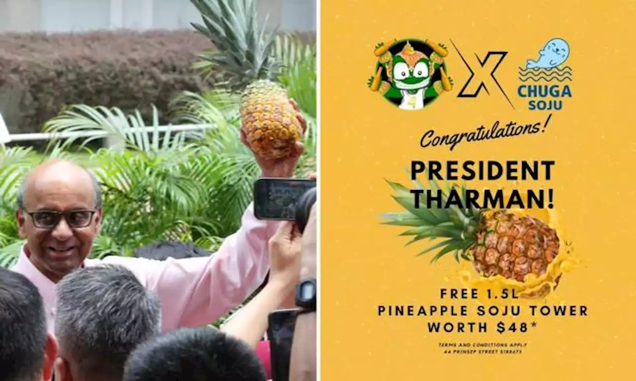 Prinsep Street bar offers free pineapple soju to anyone wearing pineapple this weekend