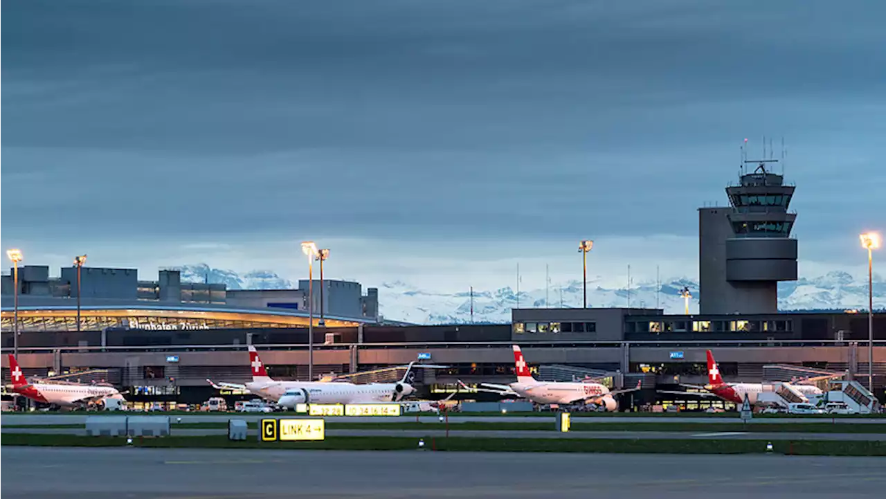 Flughafen Zürich verzeichnet im August mehr Starts und Landungen