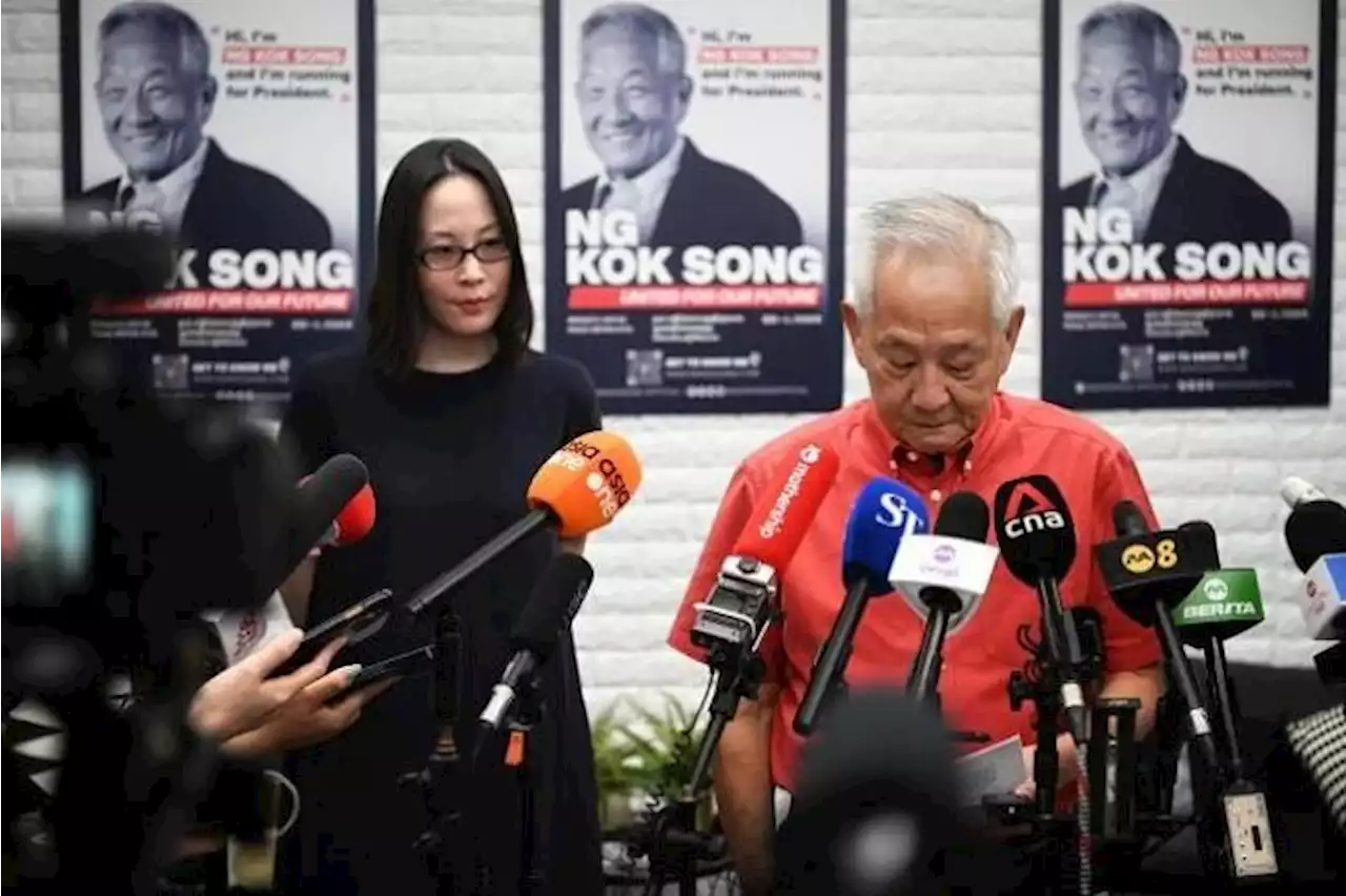 Ng Kok Song says he achieved ‘No. 1 goal’ of giving S’poreans chance to vote