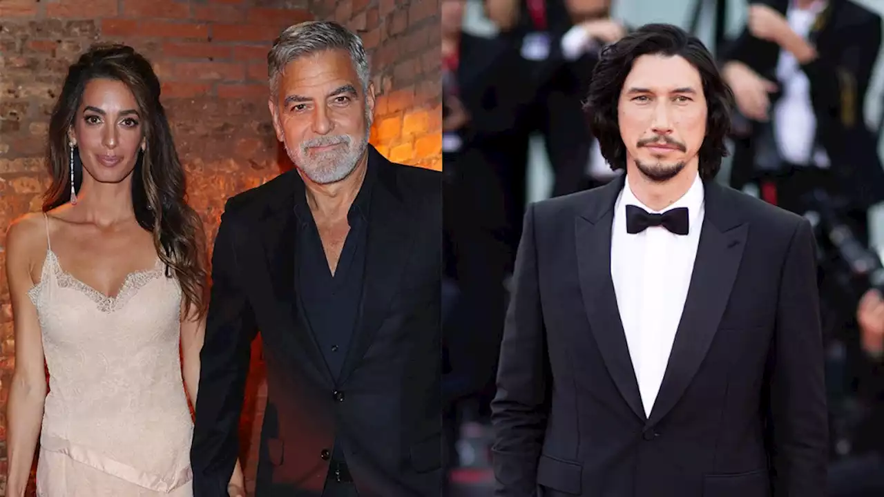 George and Amal Clooney, Adam Driver and More Stars Hit Venice’s Red Carpet and Parties