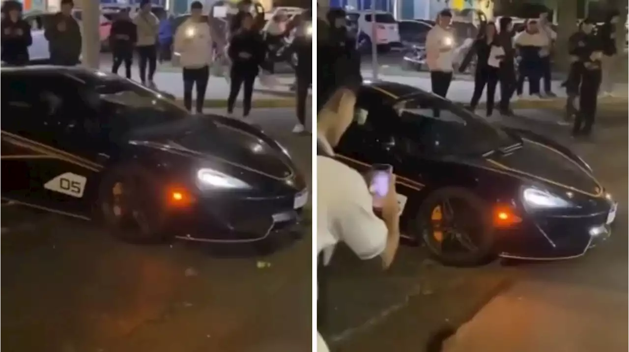 Se cruzaron con un McLaren en Catamarca y presenciaron un inesperado momento: “Me dolió como si fuera mío”