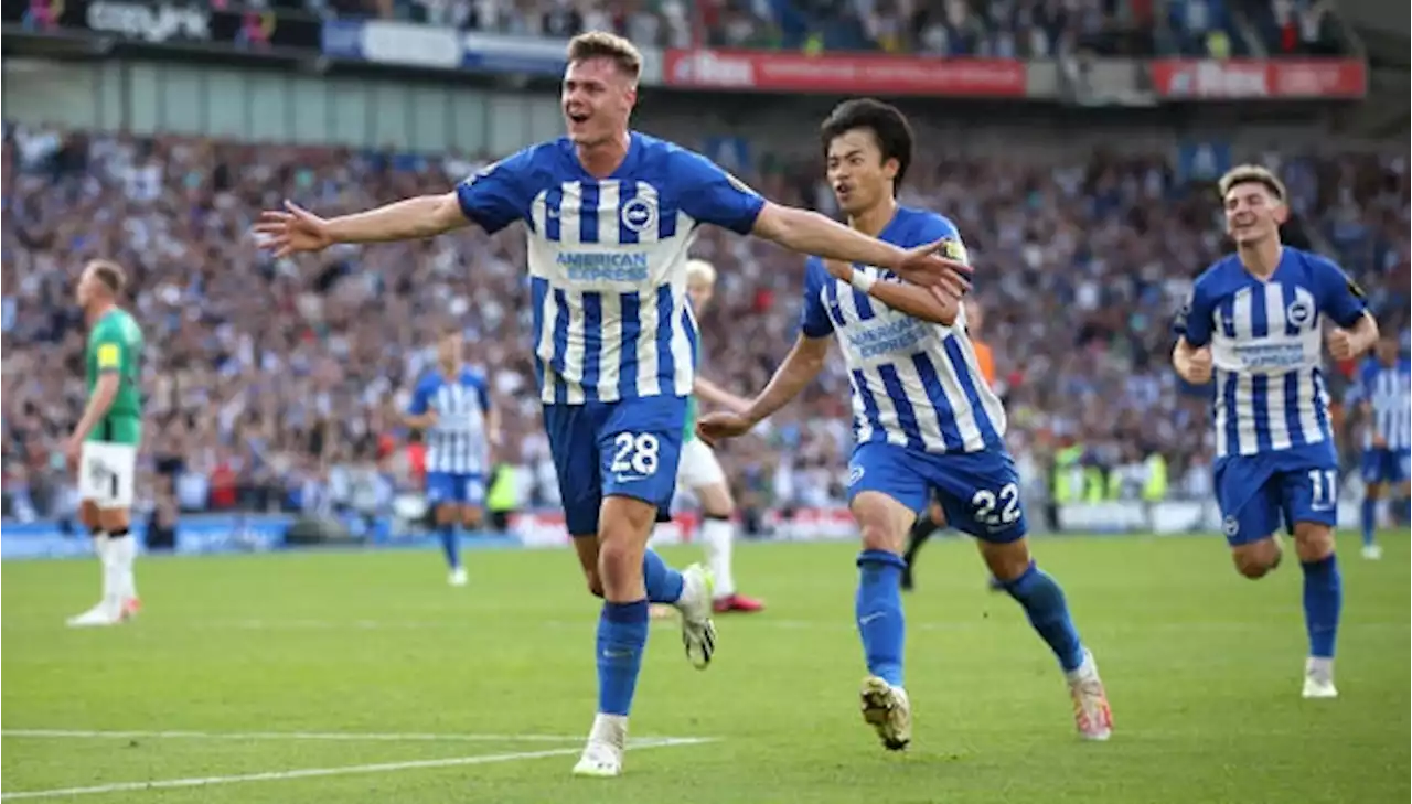 Teenager Evan Ferguson nets hat trick as Brighton beats Newcastle