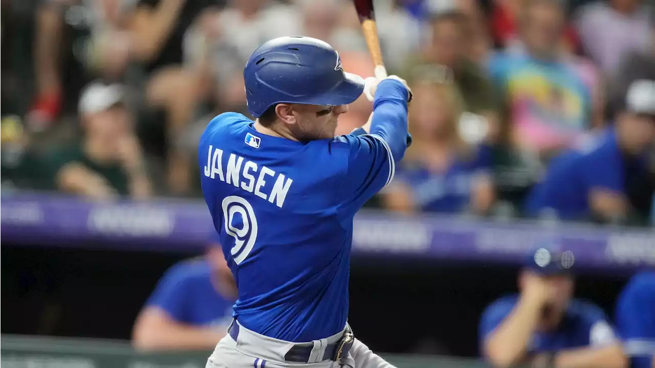 Toronto Blue Jays' Danny Jansen suffers fractured finger against Colorado Rockies