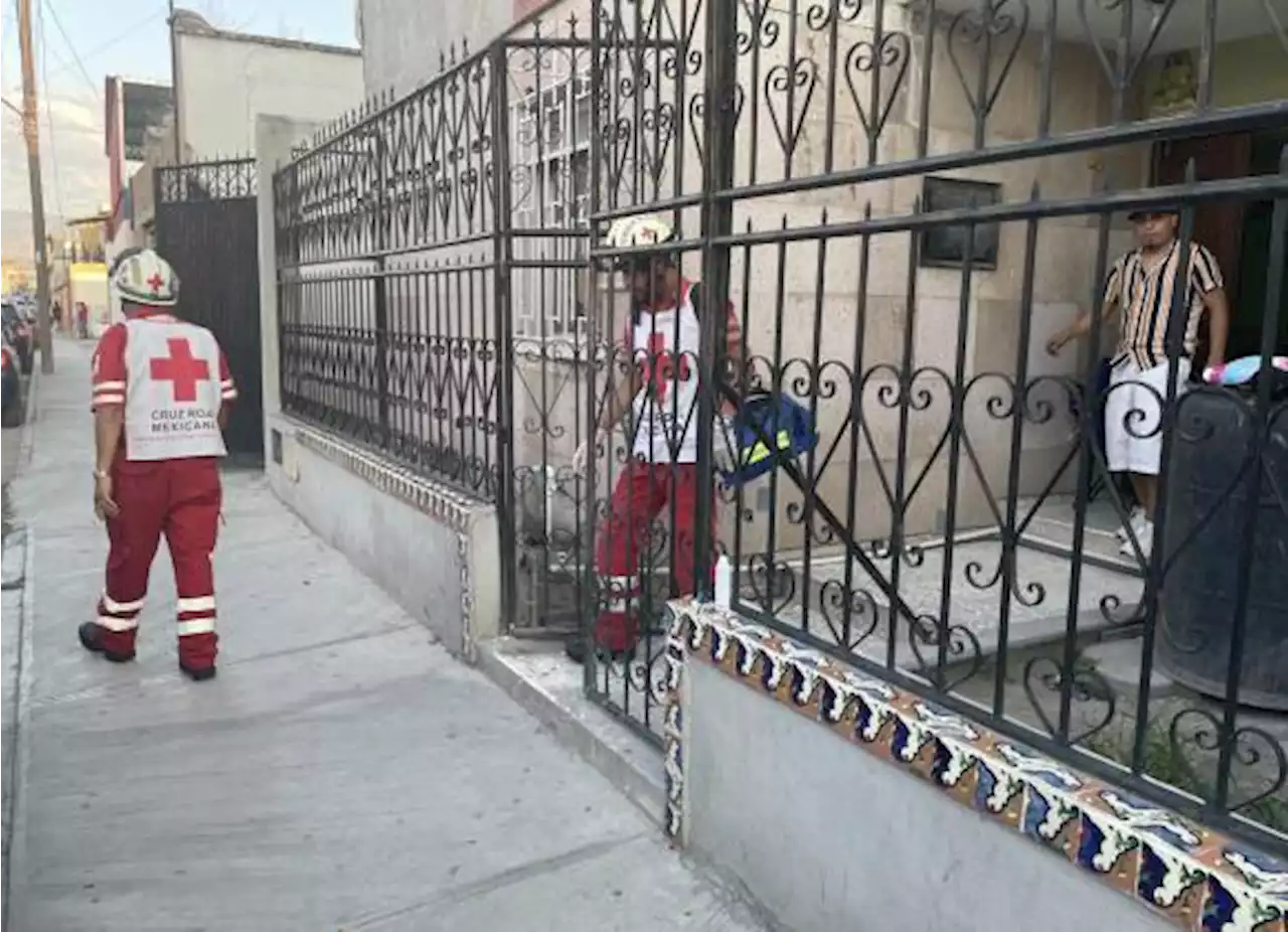 Saltillo: ‘Flamazo’ deja a hombre con quemaduras leves en el rostro