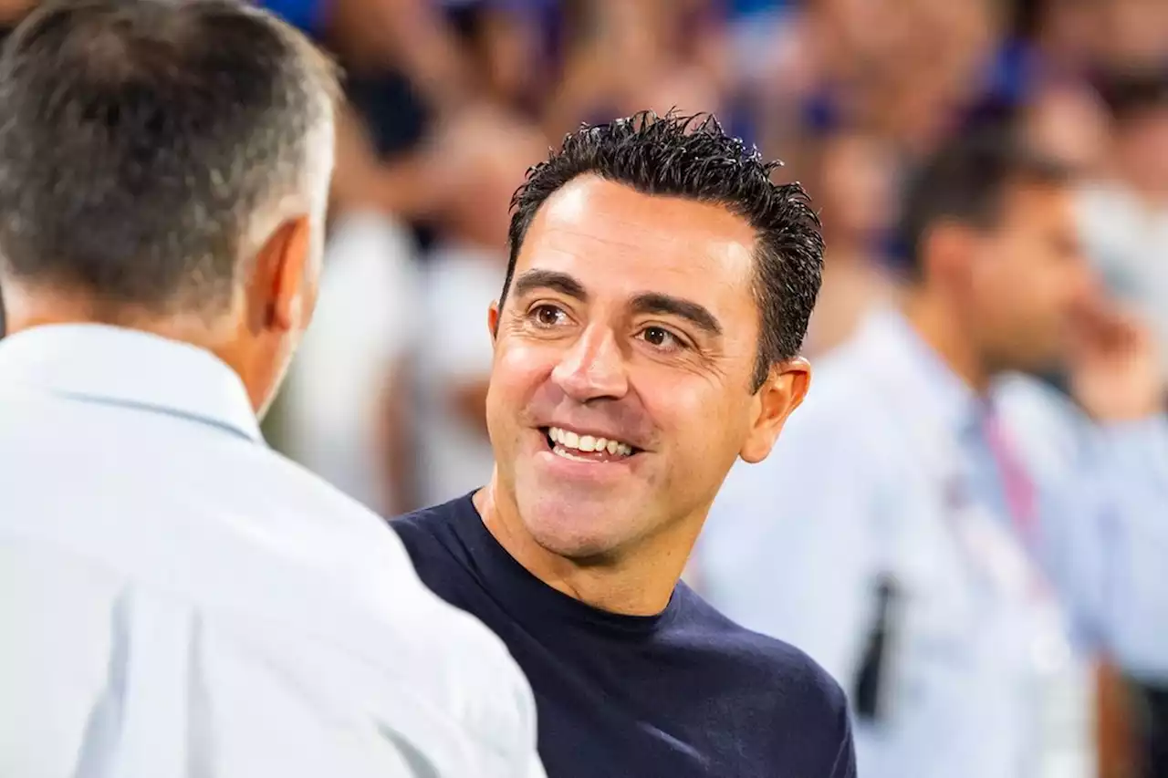 Xavi dankt clubleiding Barcelona: 'Ze hebben het goed gedaan'